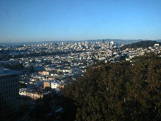 The view East from the Birthing Center room